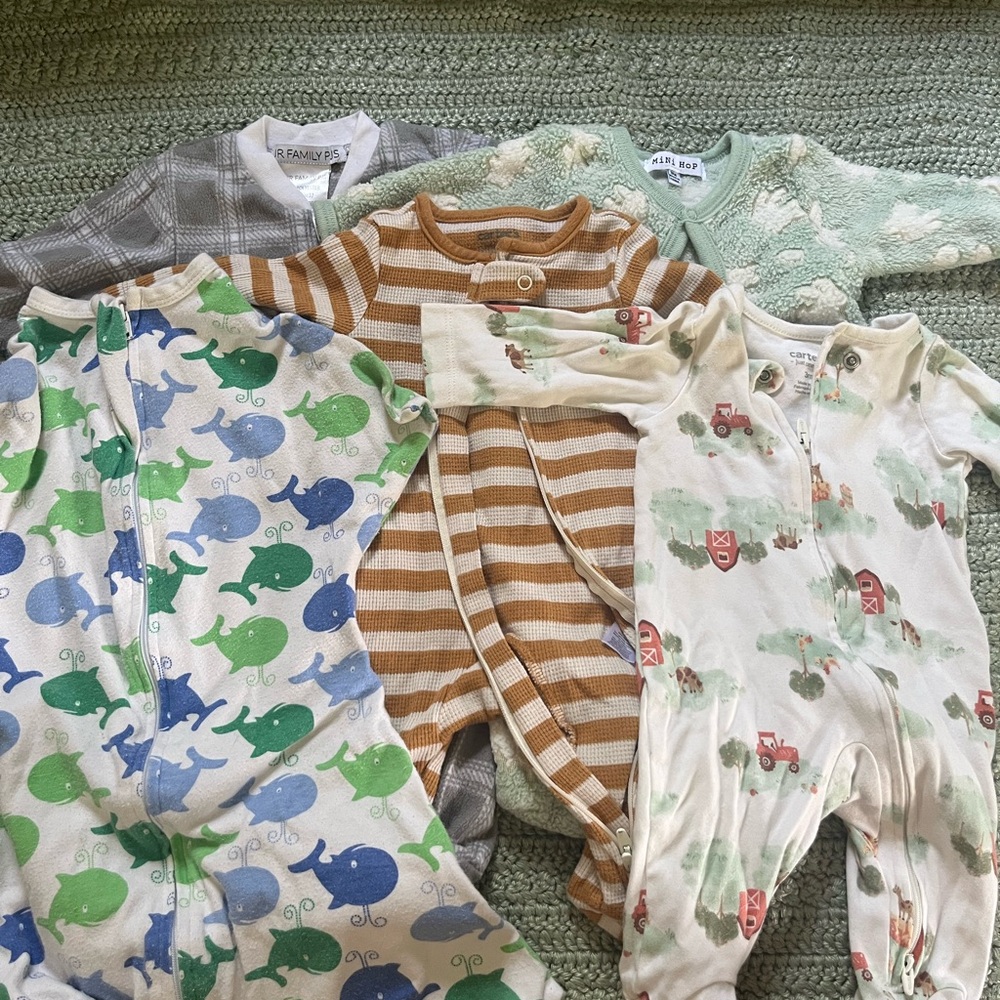 Assorted Baby Onesies Set